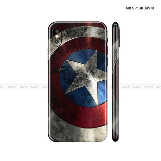 Dán Skin IPhone X Series Hình Marvel | D_MV18