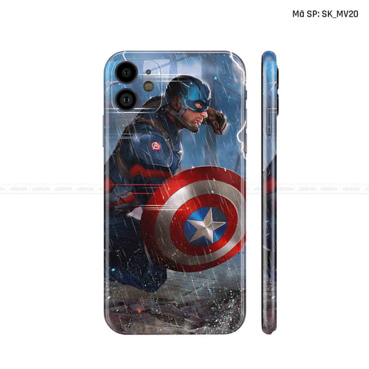 Dán Skin IPhone 11 Series Hình Marvel | D_MV20