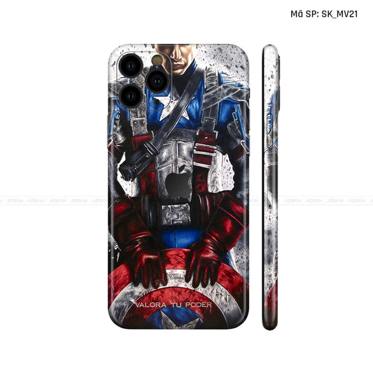 Dán Skin IPhone 11 Series Hình Marvel | D_MV21