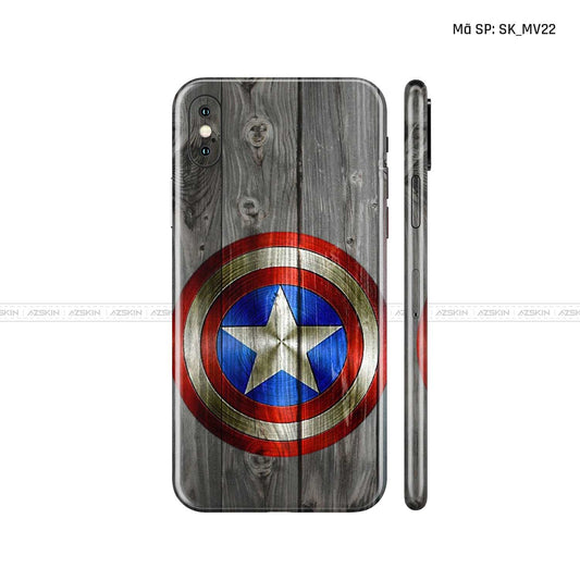 Dán Skin IPhone X Series Hình Marvel | D_MV22