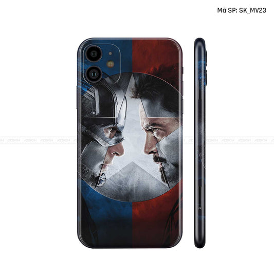 Dán Skin IPhone 11 Series Hình Marvel | D_MV23