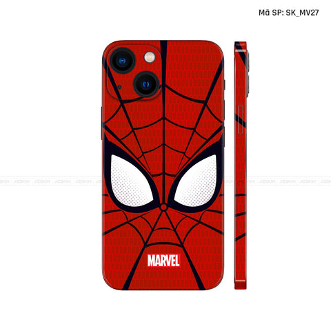 Dán Skin IPhone 13 Series Hình Spiderman | SK_MV27