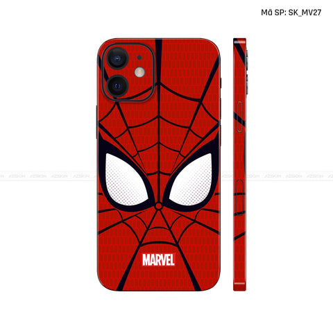 Dán Skin IPhone 12 Series Hình Spiderman | SK_MV27