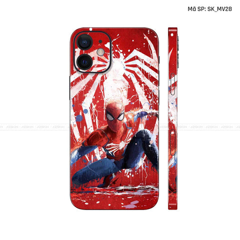 Dán Skin IPhone 12 Series Hình Spiderman | SK_MV28