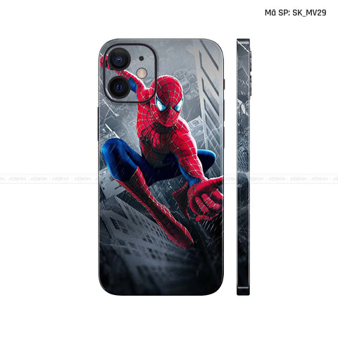 Dán Skin IPhone 12 Series Hình Spiderman | SK_MV29