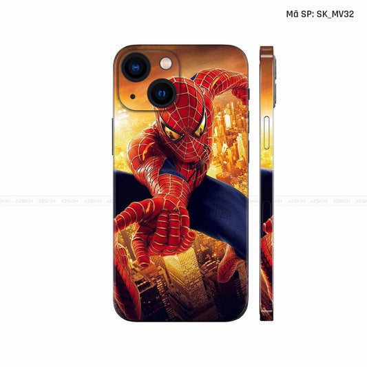 Dán Skin IPhone 14 Series Hình Marvel Spider Man | D_MV32