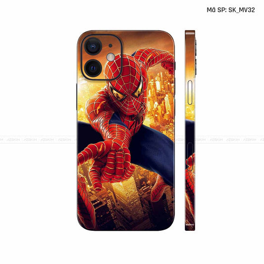 Dán Skin IPhone 12 Series Hình Spiderman | SK_MV32