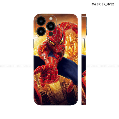 Dán Skin IPhone 13 Series Hình Spiderman | SK_MV32