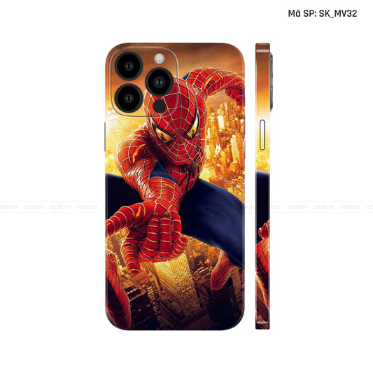 Dán Skin IPhone 12 Series Hình Spiderman | SK_MV32