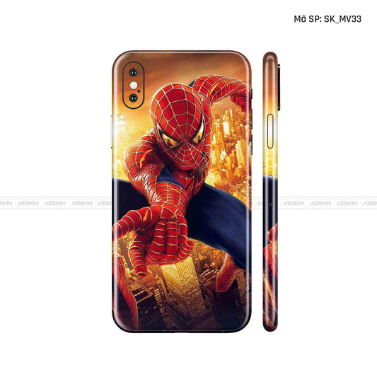 Dán Skin IPhone X Series Hình Marvel | D_MV32