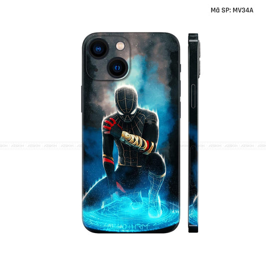 Dán Skin IPhone 14 Series Hình Marvel Spider Man | D_MV34A