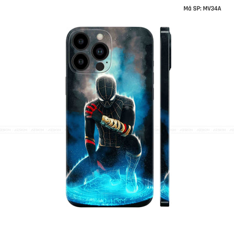 Dán Skin IPhone 12 Series Hình Spiderman | SK_MV34A