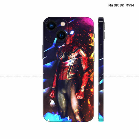 Dán Skin IPhone 13 Series Hình Spiderman | SK_MV34