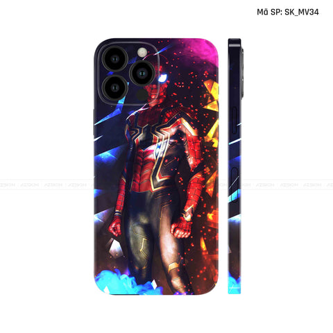 Dán Skin IPhone 12 Series Hình Spiderman | SK_MV34