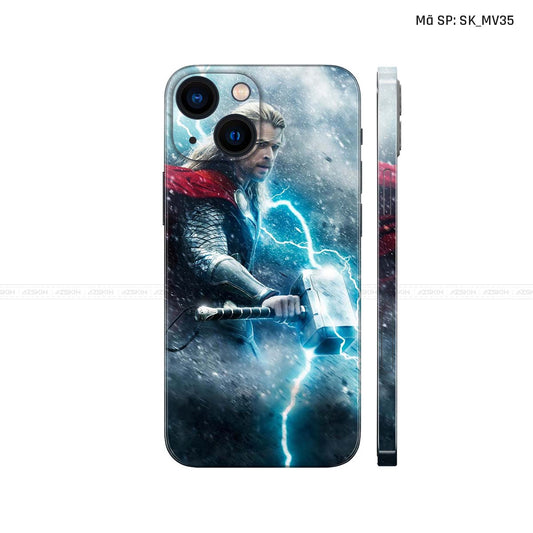 Dán Skin IPhone 14 Series Hình Marvel Thor | D_MV35