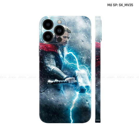 Dán Skin IPhone 14 Series Hình Marvel Thor | D_MV35
