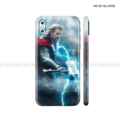 Dán Skin IPhone X Series Hình Marvel | D_MV35