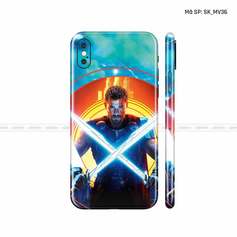 Dán Skin IPhone X Series Hình Marvel | D_MV36