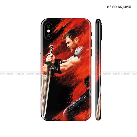 Dán Skin IPhone X Series Hình Marvel | D_MV37