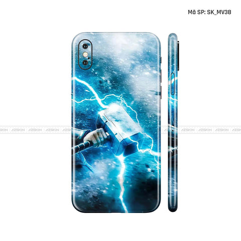 Dán Skin IPhone X Series Hình Marvel | D_MV38