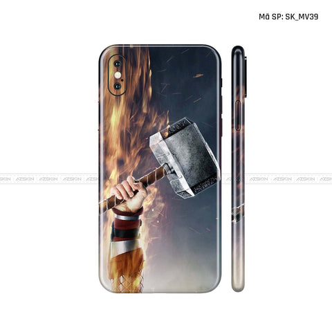 Dán Skin IPhone X Series Hình Marvel | D_MV39