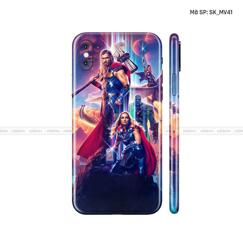 Dán Skin IPhone X Series Hình Marvel | D_MV41