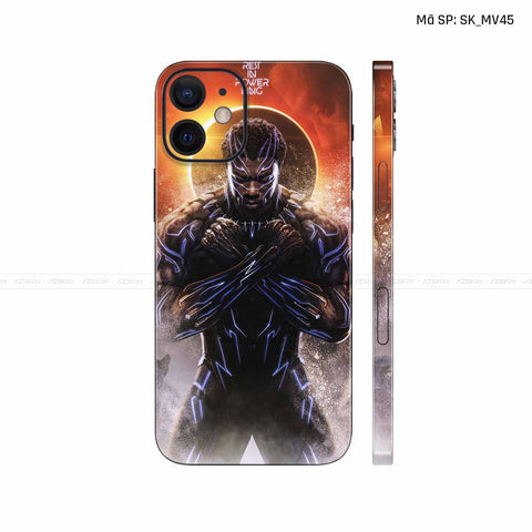 Dán Skin IPhone 12 Series Hình Black Panther | SK_MV45