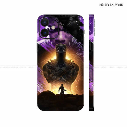 Dán Skin IPhone 12 Series Hình Black Panther | SK_MV46