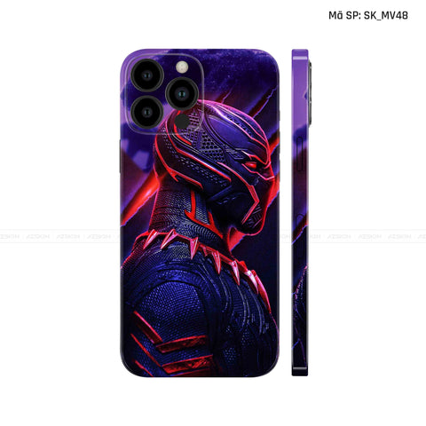 Dán Skin IPhone 12 Series Hình Black Panther | SK_MV48