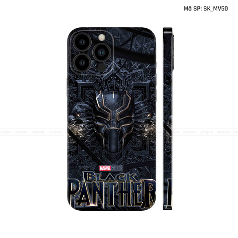 Dán Skin IPhone 12 Series Hình Black Panther | SK_MV50