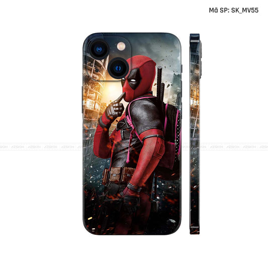 Dán Skin IPhone 13 Series Hình  Deadpool | SK_MV55