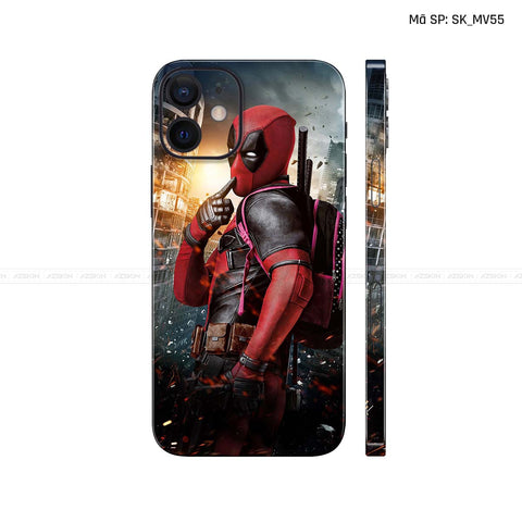 Dán Skin IPhone 12 Series Hình Deadpool | SK_MV55