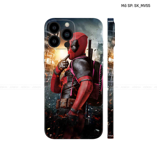 Dán Skin IPhone 13 Series Hình  Deadpool | SK_MV55
