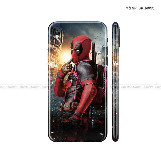 Dán Skin IPhone X Series Hình Marvel | D_MV55