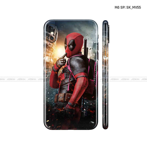 Dán Skin IPhone X Series Hình Marvel | D_MV55