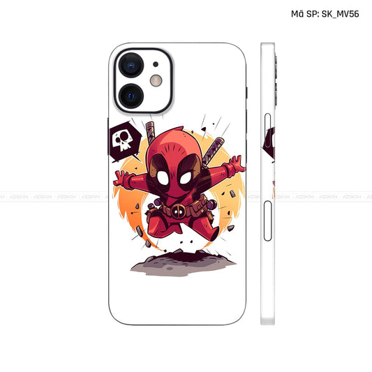 Dán Skin IPhone 12 Series Hình Deadpool | SK_MV56