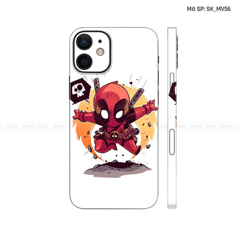 Dán Skin IPhone 12 Series Hình Deadpool | SK_MV56