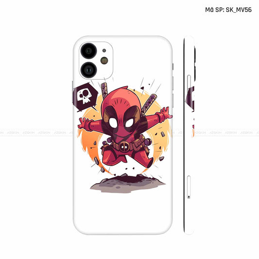 Dán Skin IPhone 11 Series Hình Marvel | D_MV56