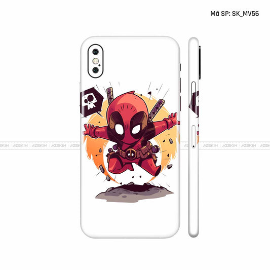 Dán Skin IPhone X Series Hình Marvel | D_MV56