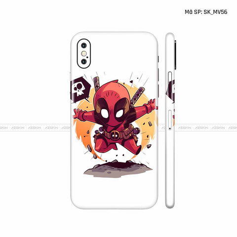 Dán Skin IPhone X Series Hình Marvel | D_MV56