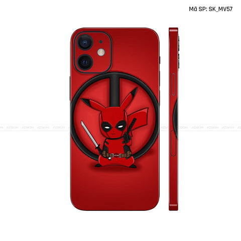 Dán Skin IPhone 12 Series Hình Deadpool | SK_MV57