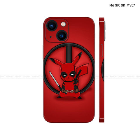 Dán Skin IPhone 13 Series Hình  Deadpool | SK_MV57