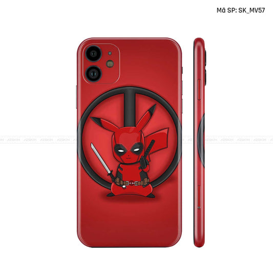 Dán Skin IPhone 11 Series Hình Marvel | D_MV57