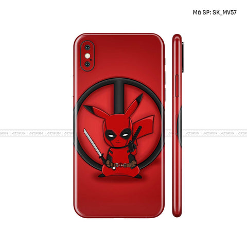 Dán Skin IPhone X Series Hình Marvel | D_MV57