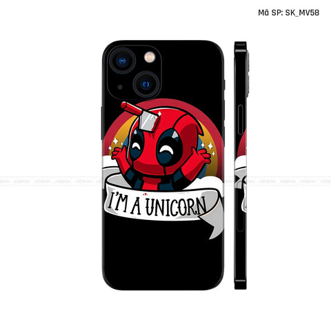 Dán Skin IPhone 13 Series Hình  Deadpool | SK_MV58