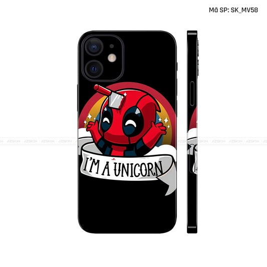 Dán Skin IPhone 12 Series Hình Deadpool | SK_MV58