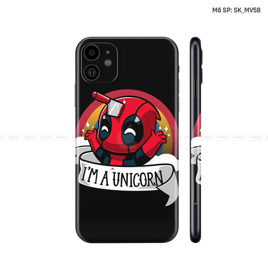 Dán Skin IPhone 11 Series Hình Marvel | D_MV58