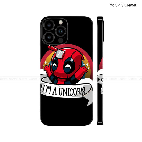 Dán Skin IPhone 13 Series Hình  Deadpool | SK_MV58