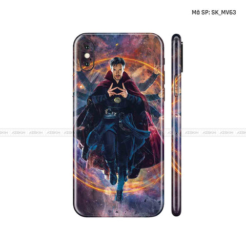 Dán Skin IPhone X Series Hình Marvel | D_MV63