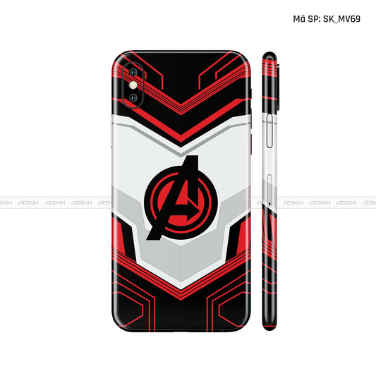 Dán Skin IPhone X Series Hình Marvel | D_MV69